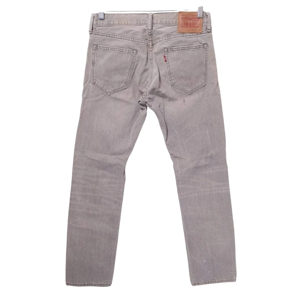 Levi's Mens Matchstick Skinny‎ Denim Jeans 30x30 Pants Tan Brown 5 Pockets